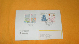 ENVELOPPE DE 1986../ GOVERNATORATO SEGRETERIA GEN..CACHETS CITTA DEL VATICANO R 506993 POUR DINANT BELGIQUE + TIMBRES X4 - Cartas & Documentos