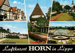 73305328 Horn Lippe Nordstrasse Jugendherberge Turm Bleiche Freibad Horn Lippe - Bad Meinberg