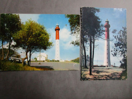 CP 17 Le Phare DE LA COUBRE - La Tremblade  Les Mathes  - LOT DE 2 CARTES POSTALES - La Tremblade