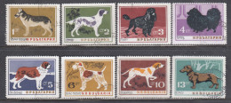 Bulgaria 1964 - Dogs, Mi-Nr. 1462/69, Used - Used Stamps