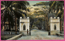 Ag3576 -  Philippines - VINTAGE POSTCARD  - Gate To Jolo, Island Of Jolo - Filippijnen