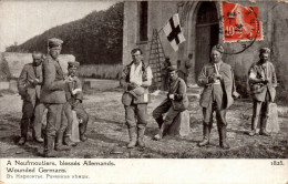 N°1922 W -cpa A Neufmoutiers -blessés Allemands- - War 1914-18