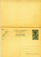 BELGIAN CONGO  PS SBEP 83 UNUSED - Stamped Stationery