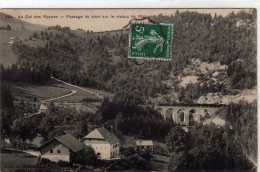 Col Des Roches Passage Du Train Sur Le Viaduc De Malpas - Altri & Non Classificati