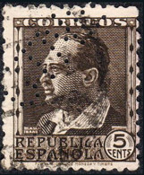 Madrid - Perforado - Edi O 681 - "CTNE" (Telefónica) - Used Stamps