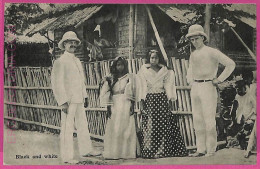 Ag3578 -  Philippines - VINTAGE POSTCARD  - Ethnic, Black And Whitec - Philippines