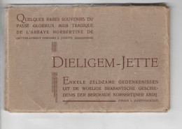 Pochette De 13 Vues De Jette Abbaye De Dieligem - Jette