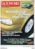 L'Automobile-Magazine, Deux Publi-Information , Sur La  Volksvagen Golf 1998 - Auto/Motor