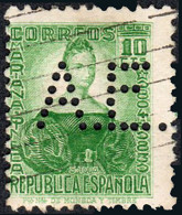 Madrid - Perforado - Edi O 682 - "A.E." (Seguros) - Gebraucht