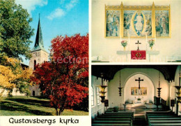 73304528 Gustavsberg Kyrka Kirche Innenansicht Gustavsberg - Suecia