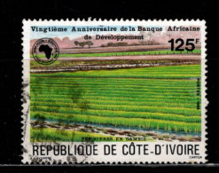 - COTE D'IVOIRE - 1985 -YT N° 714 - Oblitéré - Banque Africaine - Ivory Coast (1960-...)