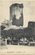 CPA - édit. LL - 4 - BRICQUEBEC - Le Donjon - Bricquebec