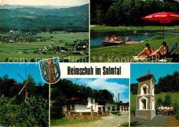 73304451 Heimschuh Landschaftspanorama Campingplatz Freibad Windrad Gasthof Bild - Sonstige & Ohne Zuordnung