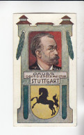 Actien Gesellschaft Deutsche Ober - Bürgermeister  Gauss Stuttgart       Serie  72 #5 Von 1900 - Stollwerck
