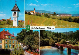 73304431 Edelschrott Bildstock Hotel Gasthof Holzbruecke Landschaftspanorama Ede - Sonstige & Ohne Zuordnung