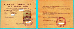 Carte D'Identité -( Pour Le Paiement Des Pensions ) - - Unclassified