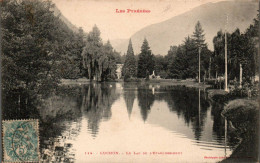 N°1931 W -cpa Luchon -le Lac De L'établissement- - Luchon