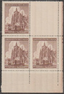 12/ Pof. 120, Corner 4-block - Unused Stamps