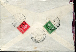 X0414 Albania,circuled Cover  1934 From Valone To Italy  (see 2 Scan) - Albanien