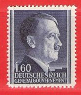 MiNr.88 Xx Deutschland Besetzungsausgaben II. Weltkrieg Generalgouvernement - Gobierno General