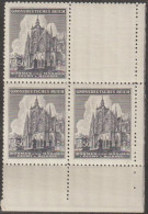 14/ Pof. 121, Corner 4-block - Unused Stamps