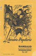 Romans Buvard Librairie RAMBAUD - Papeterie