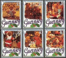 Guernsey 757/763 ** MNH. 1997 - Guernesey