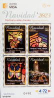 Colombia 2023, Christmas, MNH S/S - Colombie