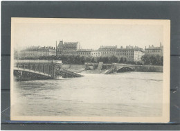 69 -LYON - " LES PONTS MEURTRIS " PONT LAFAYETTE. SEPTEMBRE 1944 - Autres & Non Classés