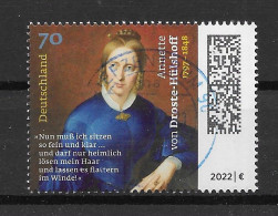 BRD/Bund 2022 Annette Mi.Nr. 3658 Gestempelt - Used Stamps