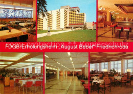 73302434 Friedrichroda FDGB Erholungsheim August Bebel Restaurant Bar Speisesaal - Friedrichroda