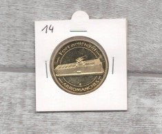 Médaille Souvenirs : Fort Artificiel Arromanches - Altri & Non Classificati