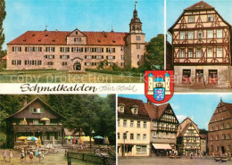 73302413 Schmalkalden Schloss Wilhelmsburg Lutherhaus Fachwerkhaus HOG Ehrental  - Schmalkalden