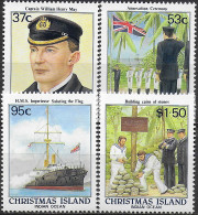 1988 Christmas Island British Annexation 4v. MNH SG. N. 251/54 - Autres & Non Classés
