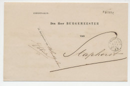 Naamstempel Kuinre 1884 - Brieven En Documenten