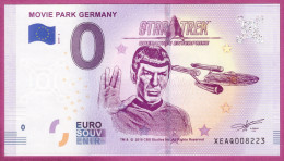 0-Euro XEAQ 2019-2 MOVIE PARK GERMANY - STAR TREK MR. SPOCK - Privatentwürfe