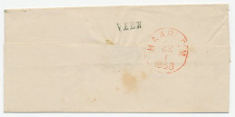 Naamstempel Veen 1858 - Cartas & Documentos
