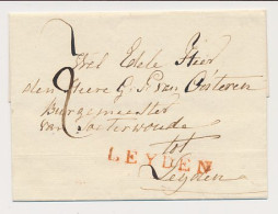 Locaal Te Leyden 1826 - Na Posttijd - ...-1852 Precursori