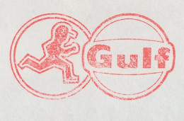 Meter Cover Netherlands 1971 Gulf - Oil - Autres & Non Classés