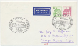 Cover / Postmark Germany 1981 50 Years Ago Polar Cruise Graf Zeppelin - Spedizioni Artiche