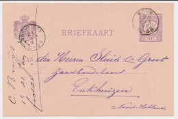 Kleinrondstempel Wouw 1882 - Unclassified