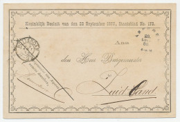 Asperen1886 - Caoutchoucstempel - Storia Postale