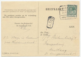 Treinblokstempel : Oldenzaal - Amsterdam E 1927 - Unclassified