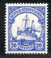 REF093 > COLONIES ALLEMANDE - AFRIQUE SUD OUEST < Yv N° 29 * Neuf Dos Visible - MH * - Deutsch-Südwestafrika