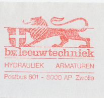 Meter Top Cut Netherlands 1988 Coat Of Arms - Lion - Autres & Non Classés