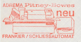 Meter Cut Germany 1967 Pitney Bowes- Adrema - Franking Machine - Automatenmarken [ATM]