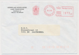 Meter Cover Netherlands 1983 Royal Dutch Lawn Tennis Federation - Tulip - Hilversum - Other & Unclassified