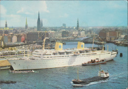 D-20095 Hamburg - Hafen - MS "Gripsholm" - Frachter - Freighter - Nice Stamp - Mitte