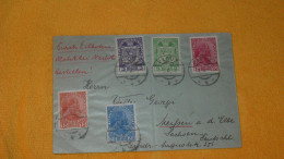 ENVELOPPE ANCIENNE DE 1913../ CACHETS VADUZ POUR SACHSEN ?..+ TIMBRES X5 - Lettres & Documents