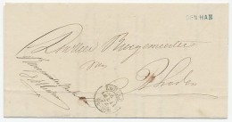 Naamstempel Den Ham 1874 - Cartas & Documentos